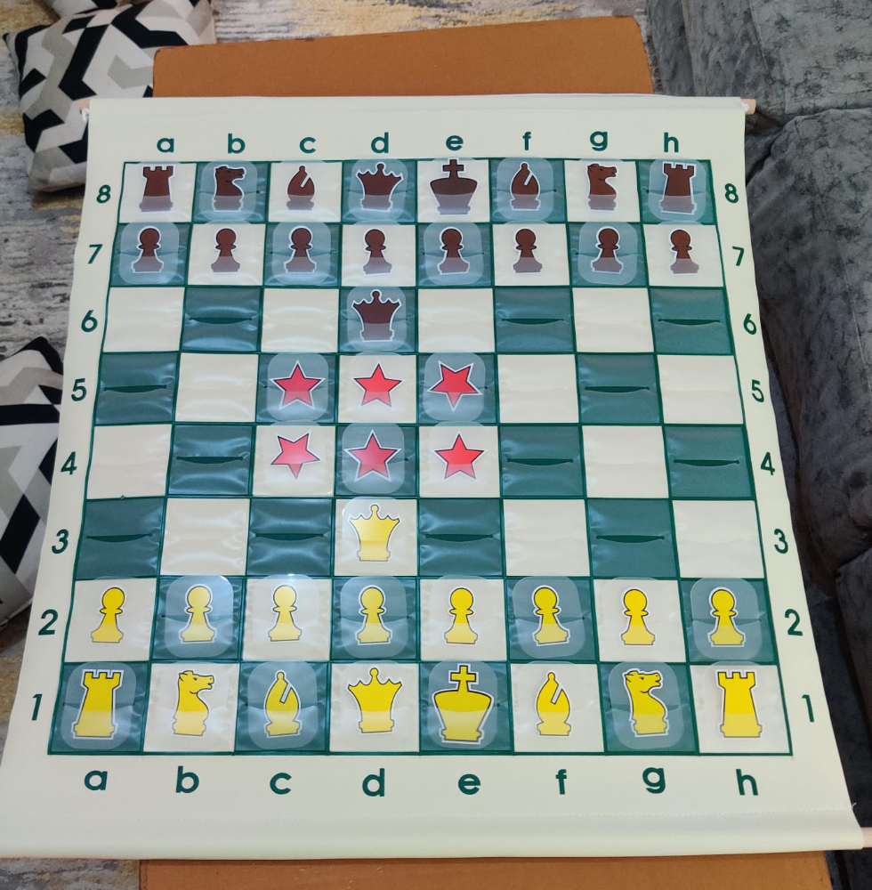 28" Pouch-Style Demonstration/Teaching Chess Set
